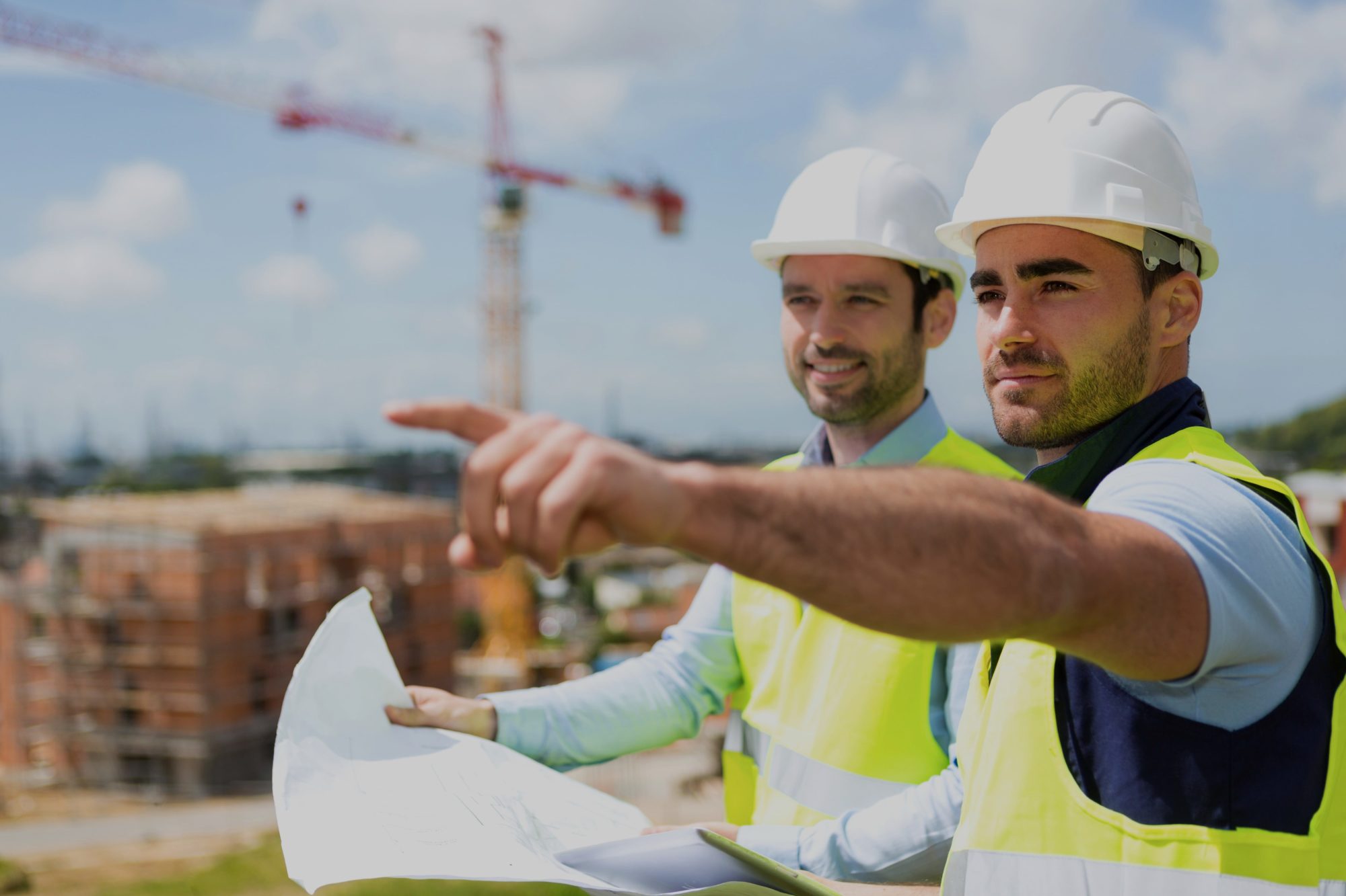 Bouwvakkers aan het werk